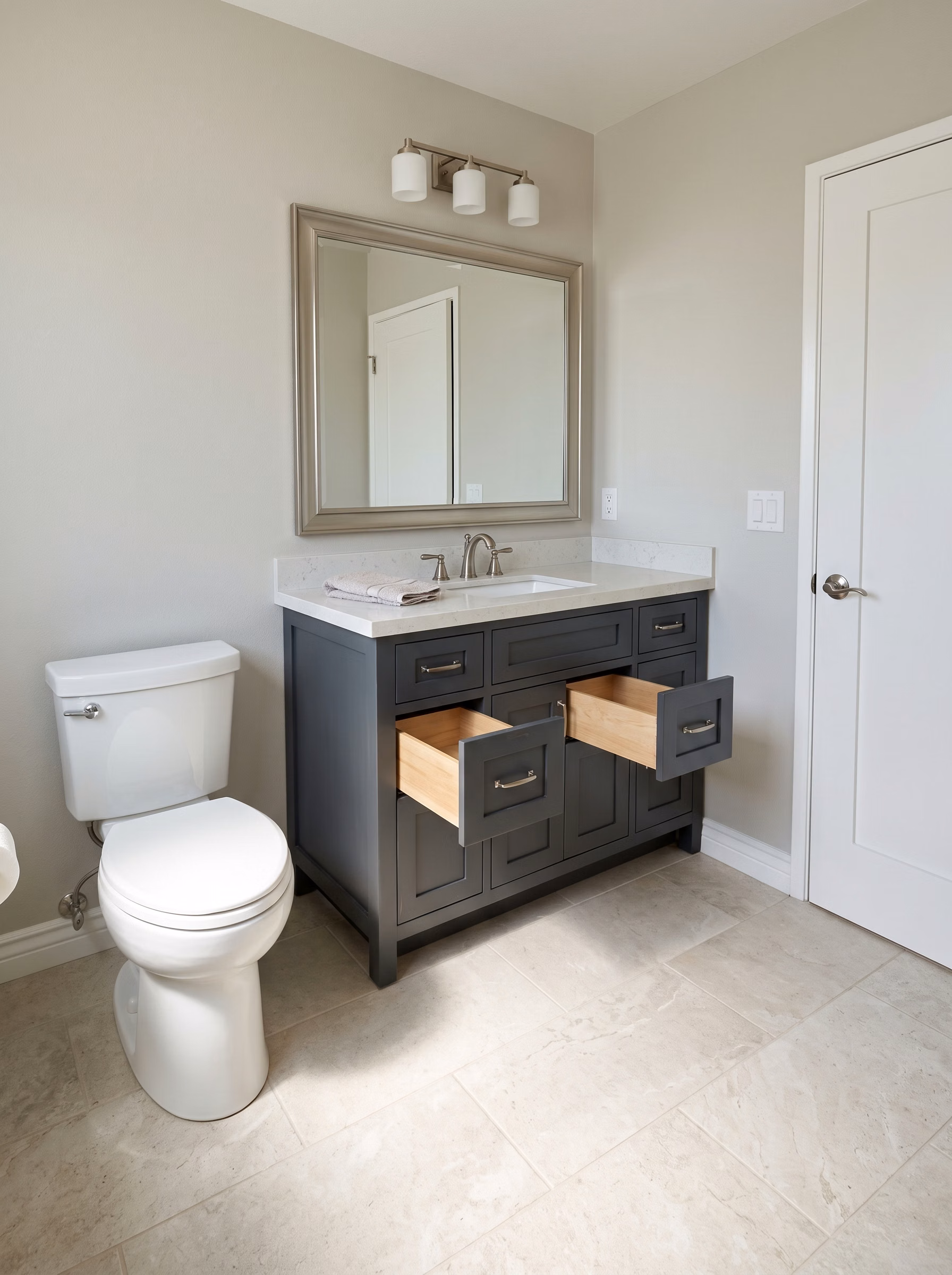 Vanity clearance planning